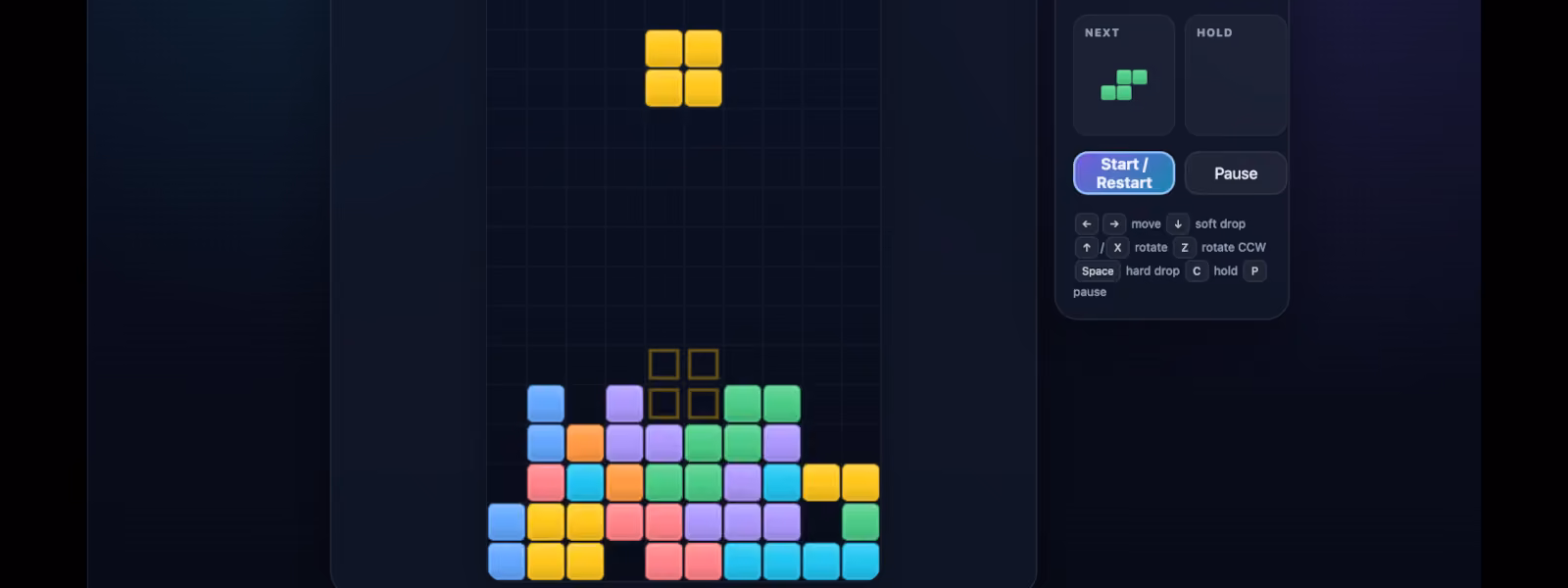 Blockfall game preview